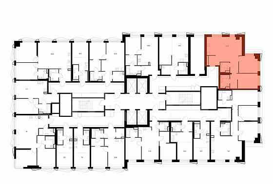 2-комн. квартира, 62.8 м2, 33/38 эт. Москва