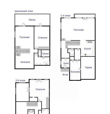 Коттедж, 340 м2, 2 сотки, 3 эт. Москва