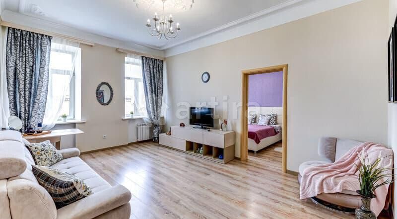 3-комн. апарт-ы, 90 м2, 5/6 эт. Санкт-Петербург - изображение 1