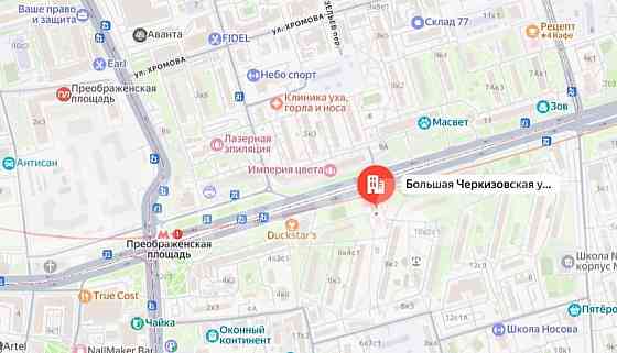 3-комн. квартира, 53.8 м2, 2/16 эт. Москва