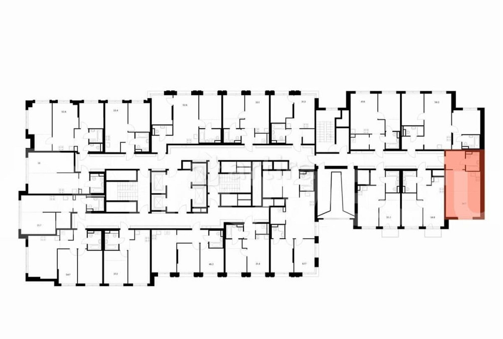 Студия, 34.7 м2, 4/29 эт. Москва - изображение 2
