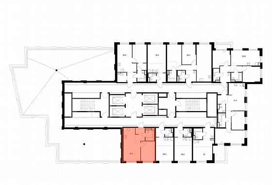 1-комн. квартира, 36.5 м2, 41/43 эт. Москва