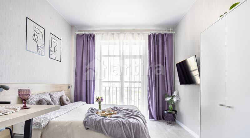 1-комн. апарт-ы, 27 м2, 20/22 эт. Санкт-Петербург - изображение 10