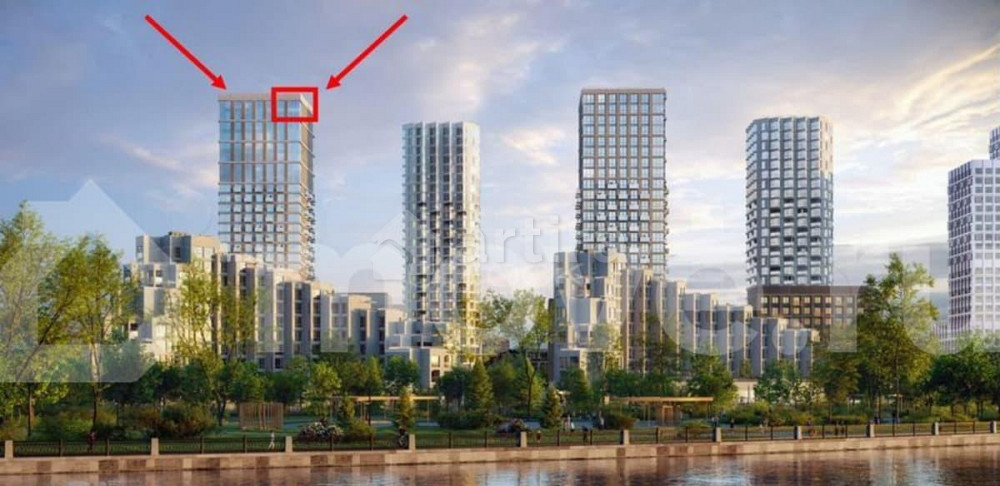 4-комн. квартира, 119 м2, 28/28 эт. Москва - изображение 1