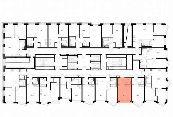 Студия, 22.3 м2, 12/31 эт. Москва