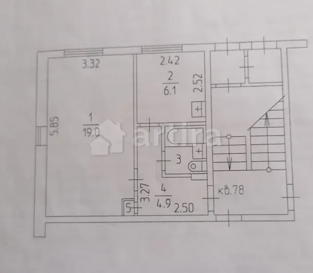 Торговое помещение, 33.4 м², 1/5 эт. Пермь - изображение 1