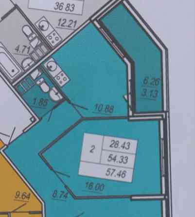 Комната, 58 м2, 9/13 эт. Санкт-Петербург