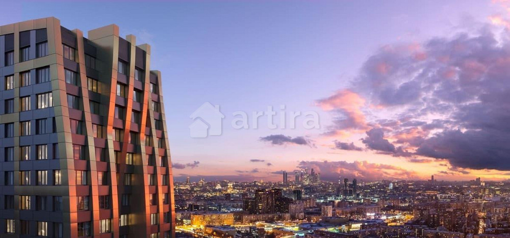 2-комн. квартира, 45.5 м2, 37/68 эт. Москва - изображение 13