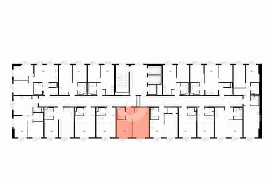 1-комн. квартира, 39.5 м2, 27/27 эт. Москва