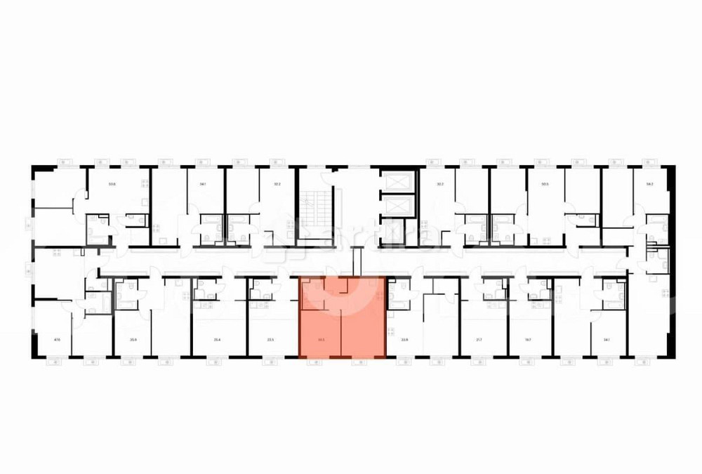 1-комн. квартира, 39.5 м2, 27/27 эт. Москва - изображение 3