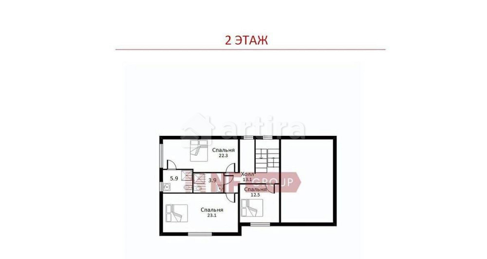 Коттедж, 450 м2, 24 сотки, 2 эт. Одинцово - изображение 6