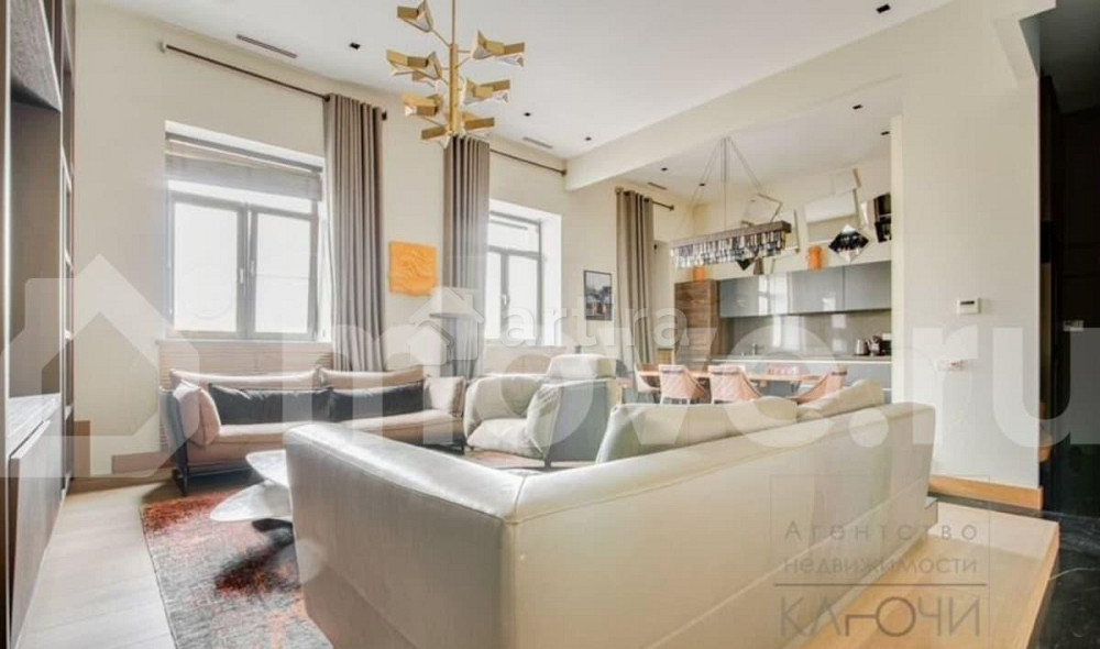 3-комн. апарт-ы, 123.5 м2, 10/10 эт. Москва - изображение 3