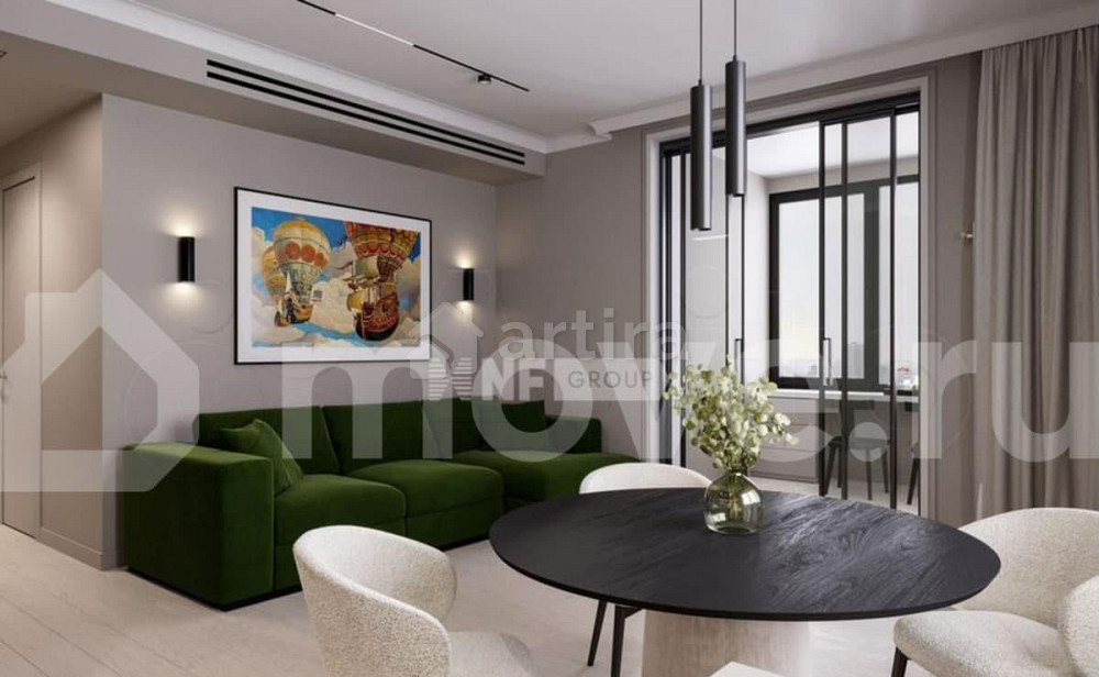 4-комн. квартира, 102.1 м2, 12/19 эт. Москва - изображение 6