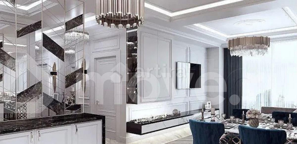 3-комн. апарт-ы, 90 м2, 47/78 эт. Москва - изображение 6