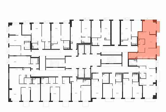2-комн. квартира, 59.6 м2, 4/32 эт. Москва