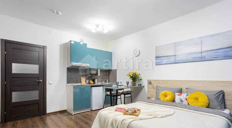 1-комн. апарт-ы, 30 м2, 10/12 эт. Санкт-Петербург - изображение 4