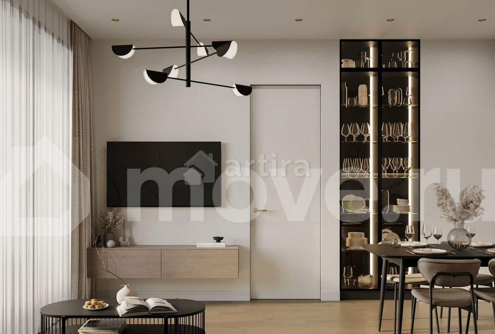 1-комн. квартира, 45.1 м2, 12/20 эт. Москва - изображение 2