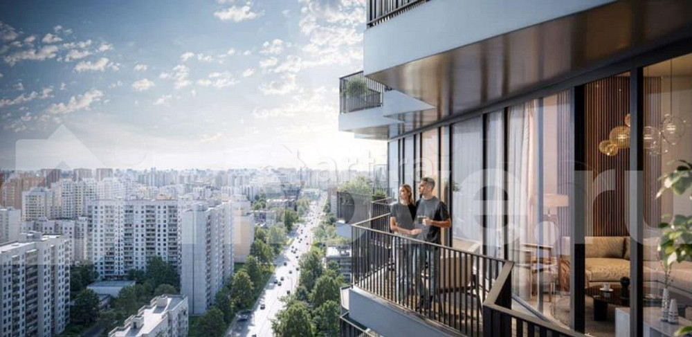 3-комн. апарт-ы, 57.2 м2, 3/29 эт. Москва - изображение 2