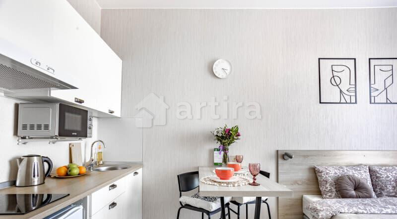 1-комн. апарт-ы, 27 м2, 20/22 эт. Санкт-Петербург - изображение 6