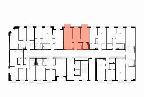 2-комн. квартира, 54.9 м2, 3/14 эт. Москва