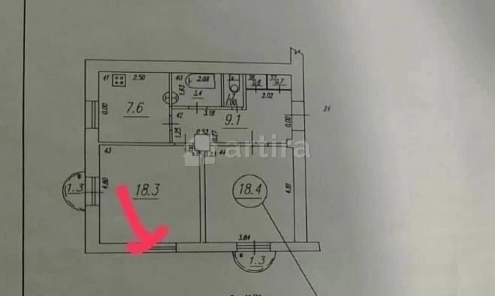 Комната, 60 м2, 3/4 эт. Самара - изображение 7