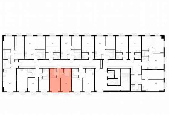 1-комн. квартира, 33.8 м2, 6/15 эт. Москва