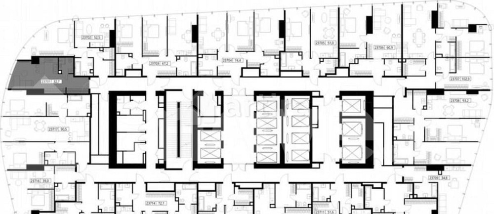 Студия, 32.7 м2, 37/90 эт. Москва - изображение 3