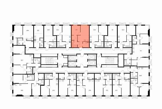 1-комн. квартира, 37.5 м2, 27/30 эт. Москва