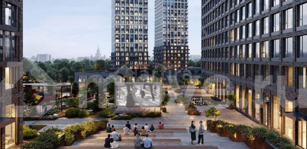 3-комн. квартира, 85.4 м2, 15/40 эт. Москва - изображение 2