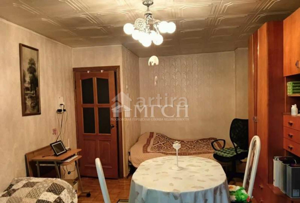 1-комн. квартира, 35 м2, 3/12 эт. Москва - изображение 2