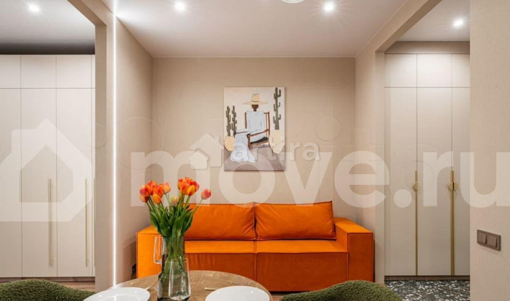 1-комн. апарт-ы, 35 м2, 5/9 эт. Москва - изображение 3