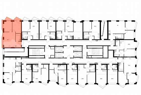 2-комн. квартира, 48.7 м2, 6/31 эт. Москва