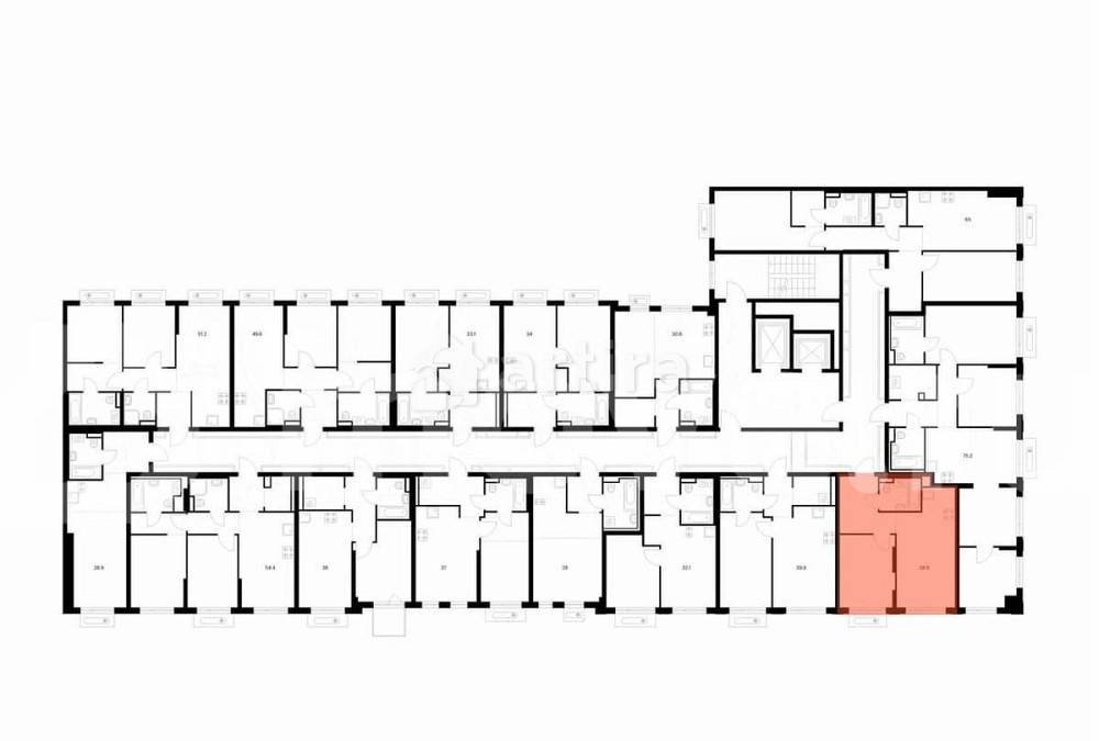 1-комн. квартира, 38.9 м2, 10/13 эт. Зеленоград - изображение 3