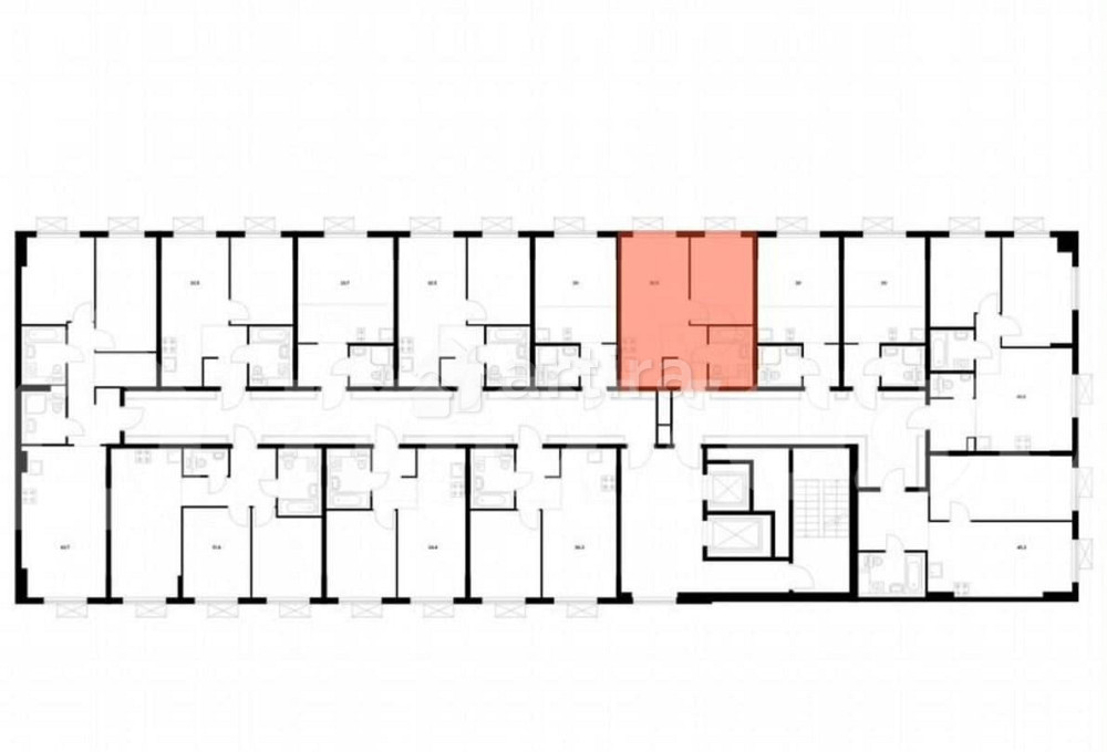 1-комн. квартира, 31.7 м2, 9/15 эт. Москва - изображение 2