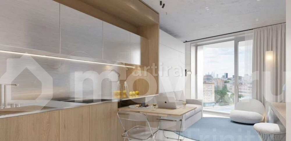 Студия, 30.7 м2, 3/13 эт. Москва - изображение 6