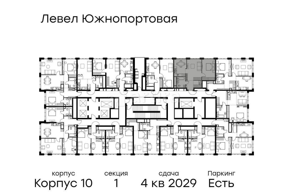 2-комн. квартира, 51.2 м2, 57/68 эт. Москва - изображение 4
