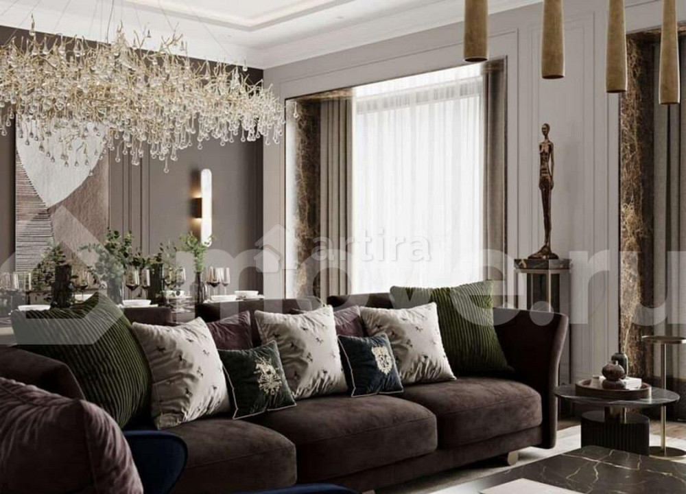 3-комн. пентхаус, 100.7 м2, 3/41 эт. Москва - изображение 2