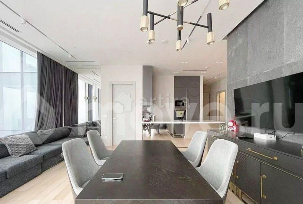 3-комн. апарт-ы, 95 м2, 39/78 эт. Москва - изображение 5