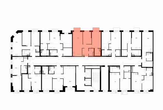 2-комн. квартира, 54.9 м2, 11/14 эт. Москва