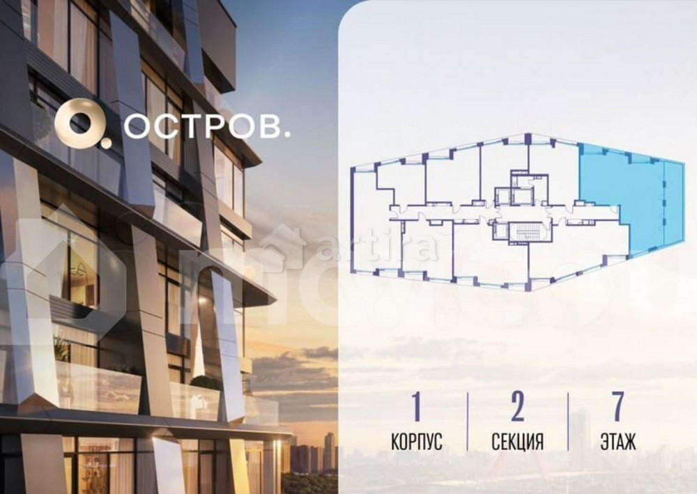 3-комн. квартира, 105.1 м2, 7/14 эт. Москва - изображение 7