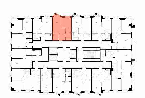 1-комн. квартира, 36.5 м2, 2/23 эт. Москва