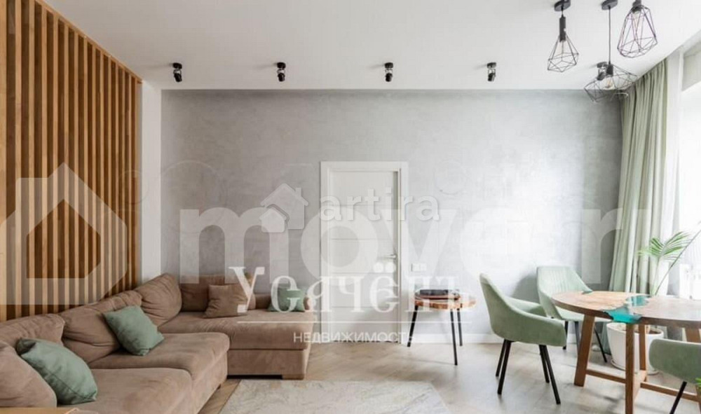 2-комн. квартира, 59.9 м2, 9/15 эт. Москва - изображение 2