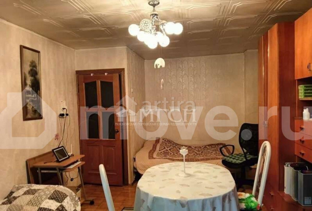 1-комн. квартира, 35 м2, 3/12 эт. Москва - изображение 4