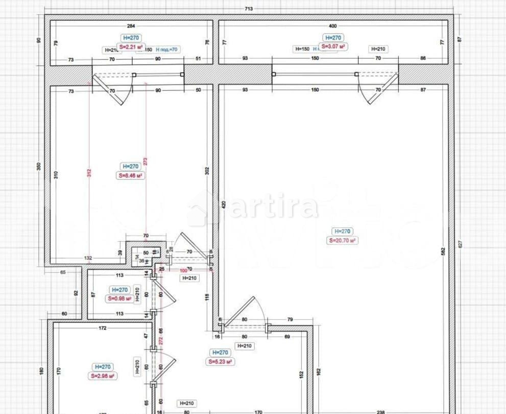 1-комн. квартира, 40 м2, 8/12 эт. Москва - изображение 1