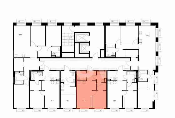 1-комн. квартира, 37.5 м2, 19/19 эт. Москва