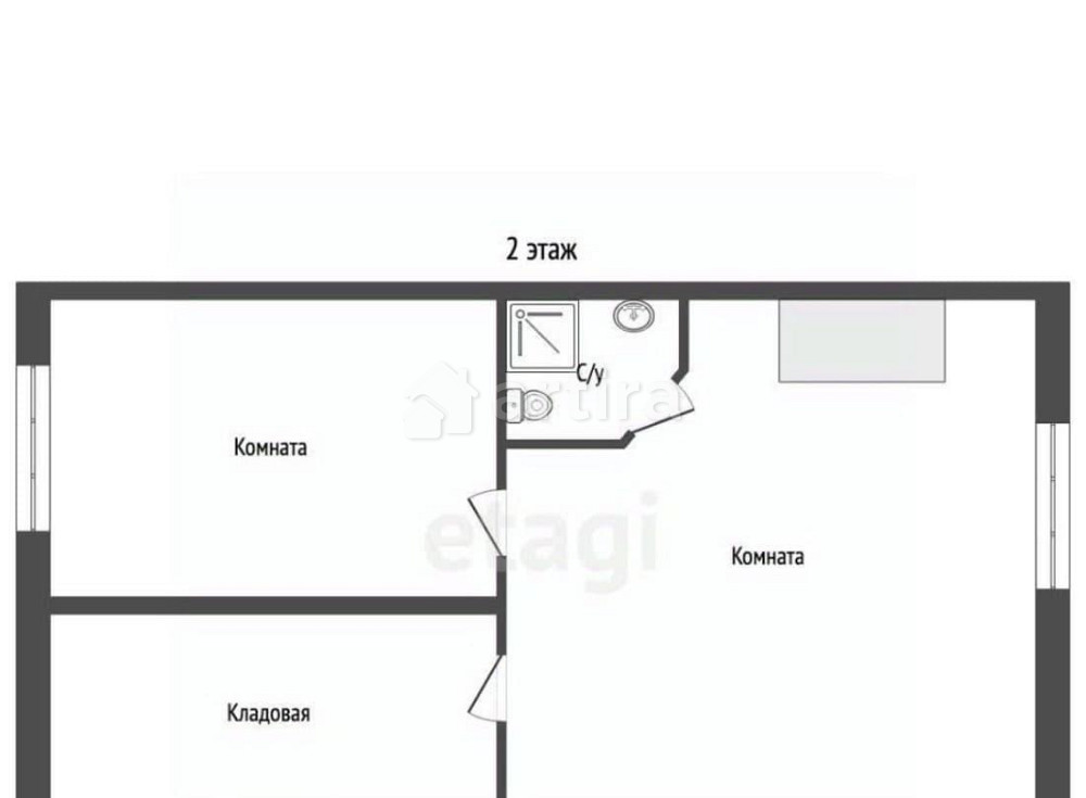 Дом, 58.3 м2, 10 соток, 2 эт. Караваево - изображение 2