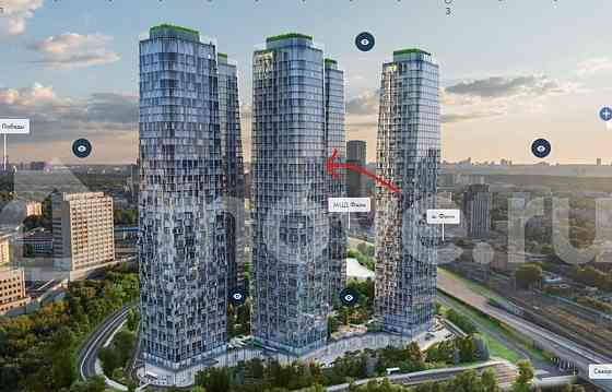 4-комн. квартира, 122.2 м2, 34/46 эт. Москва