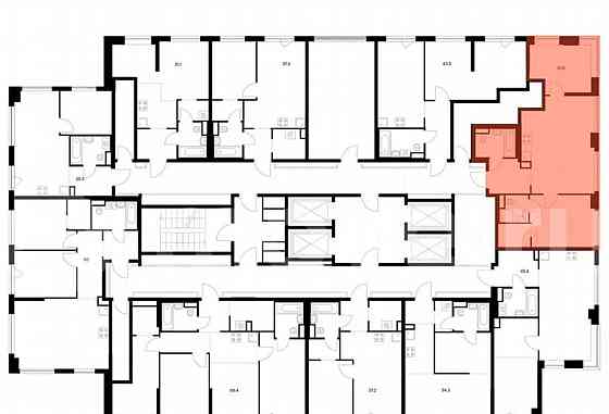 2-комн. квартира, 57.8 м2, 25/32 эт. Москва