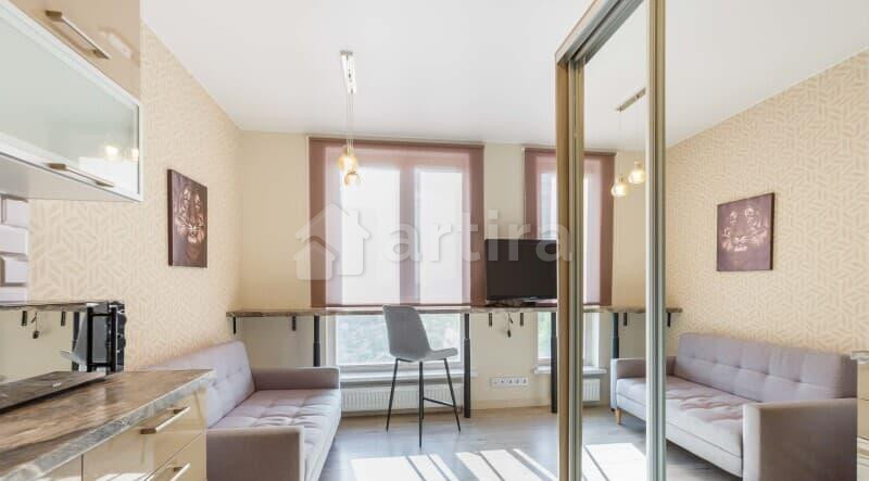 1-комн. квартира, 33 м2, 7/21 эт. Москва - изображение 3