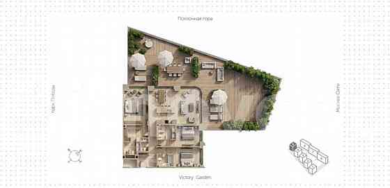 4-комн. пентхаус, 150 м2, 2/11 эт. Москва